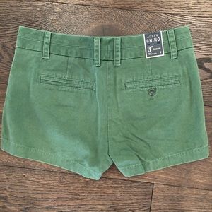 3” inseam J. Crew Chino Shorts